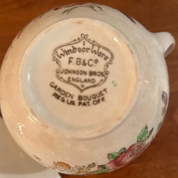 Lot of Vintage Windsor Ware “Garden Bouquet” - Picture 10 of 16